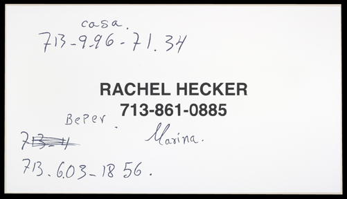 Rachel Hecker, RAID Projects