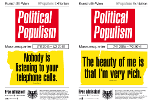 Politischer Populismus, Kunsthalle Wien